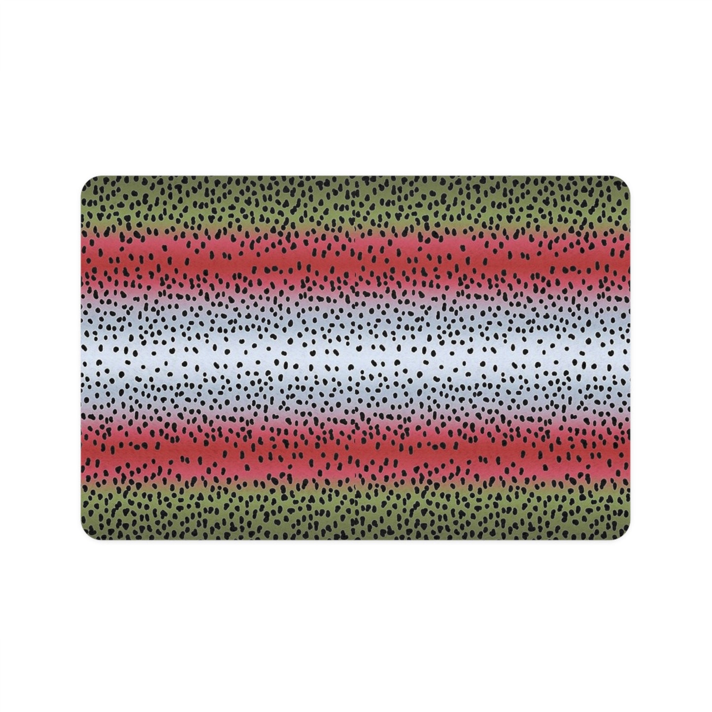 Rainbow Trout Pet Food Mat (12x18)