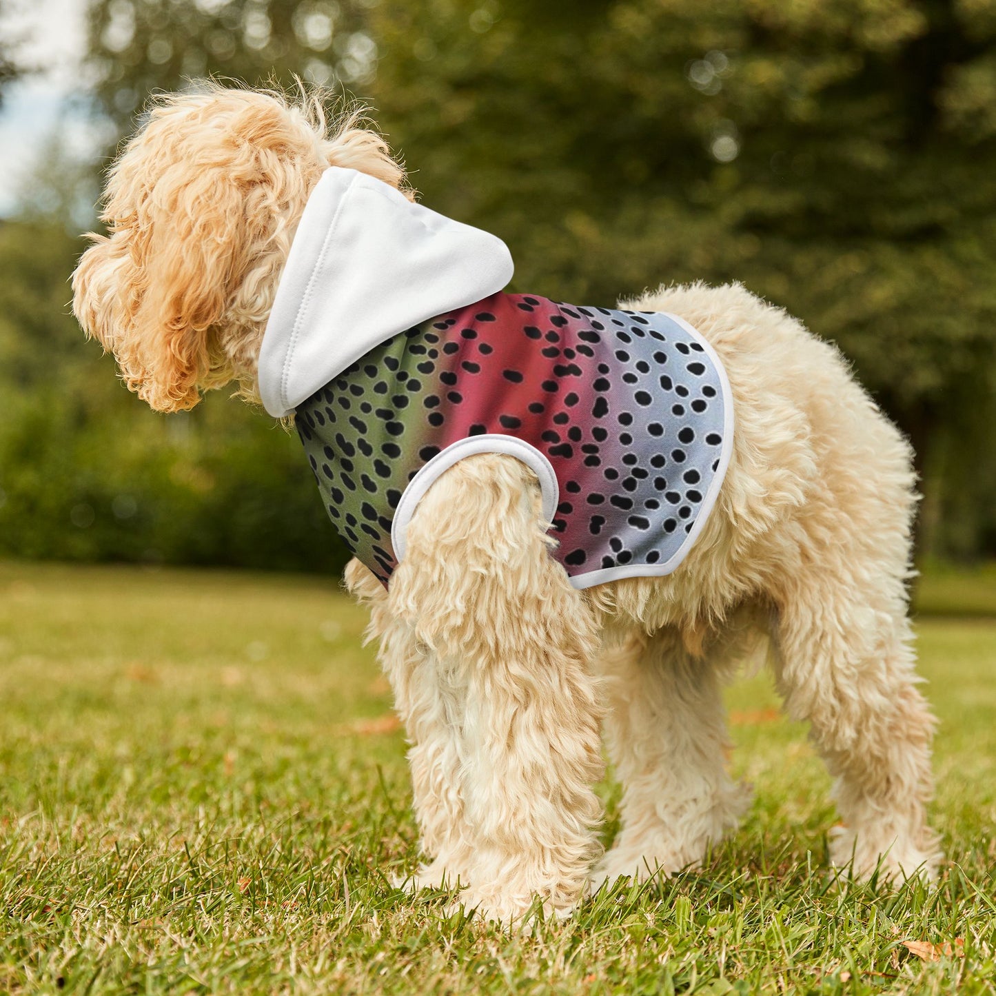 Rainbow Trout Pet Hoodie