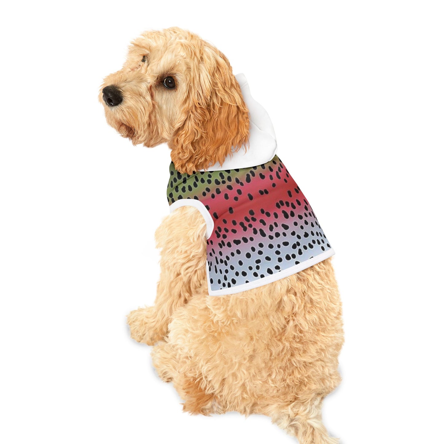 Rainbow Trout Pet Hoodie
