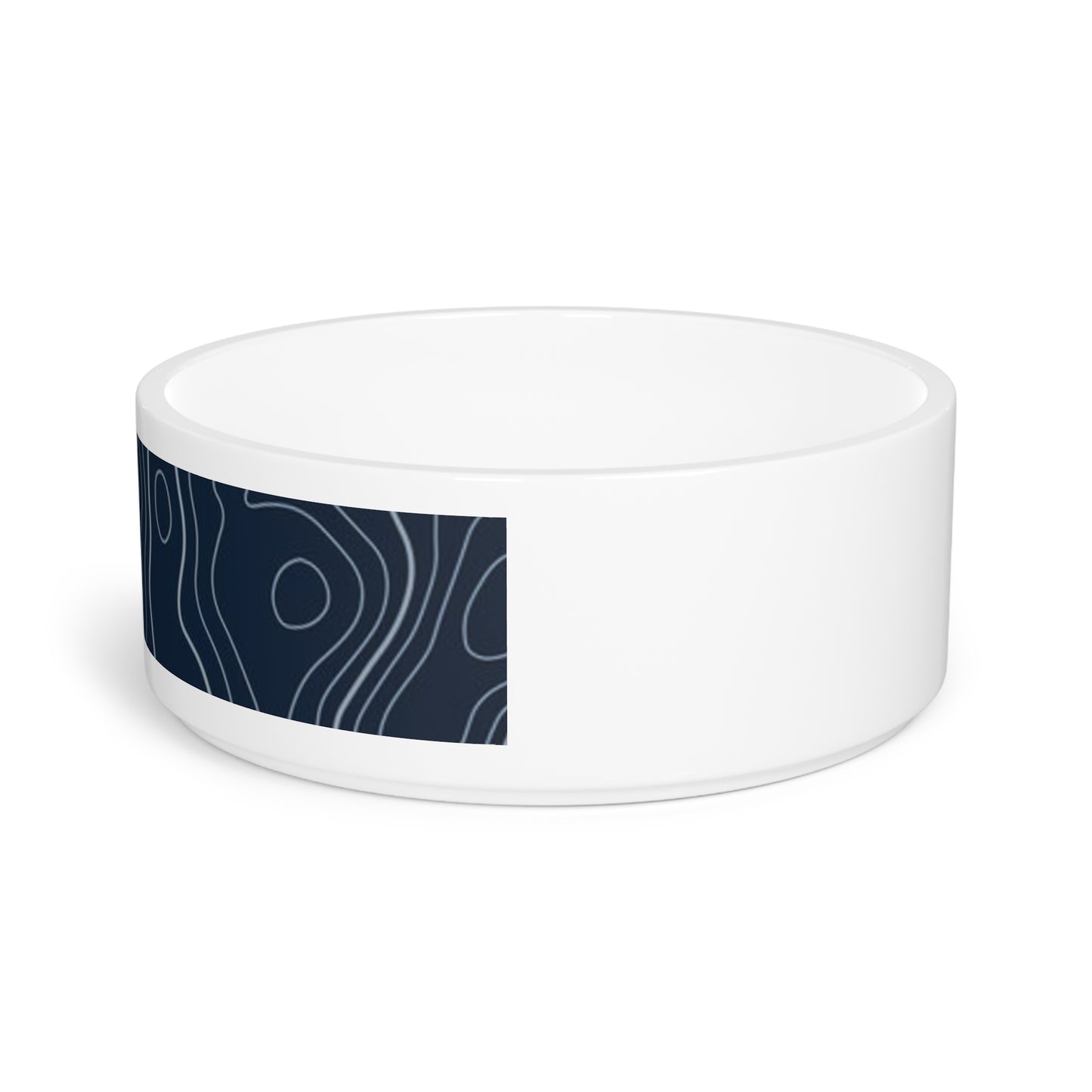 Topographic Pet Bowl