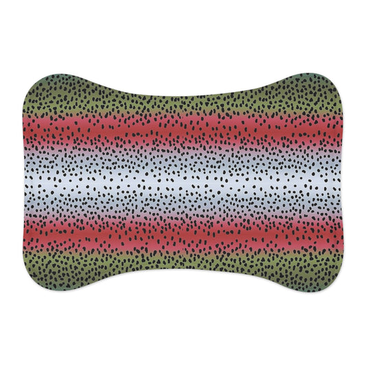 Rainbow Trout Bone Shape Pet Feeding Mats