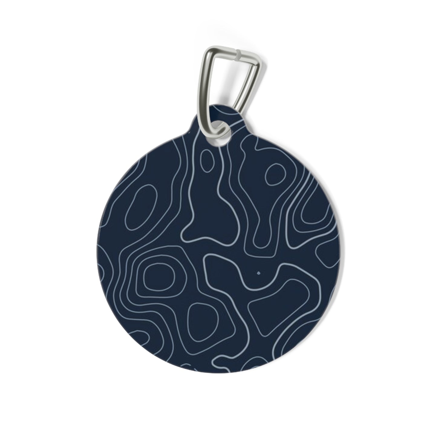 Topographic Pet Tag