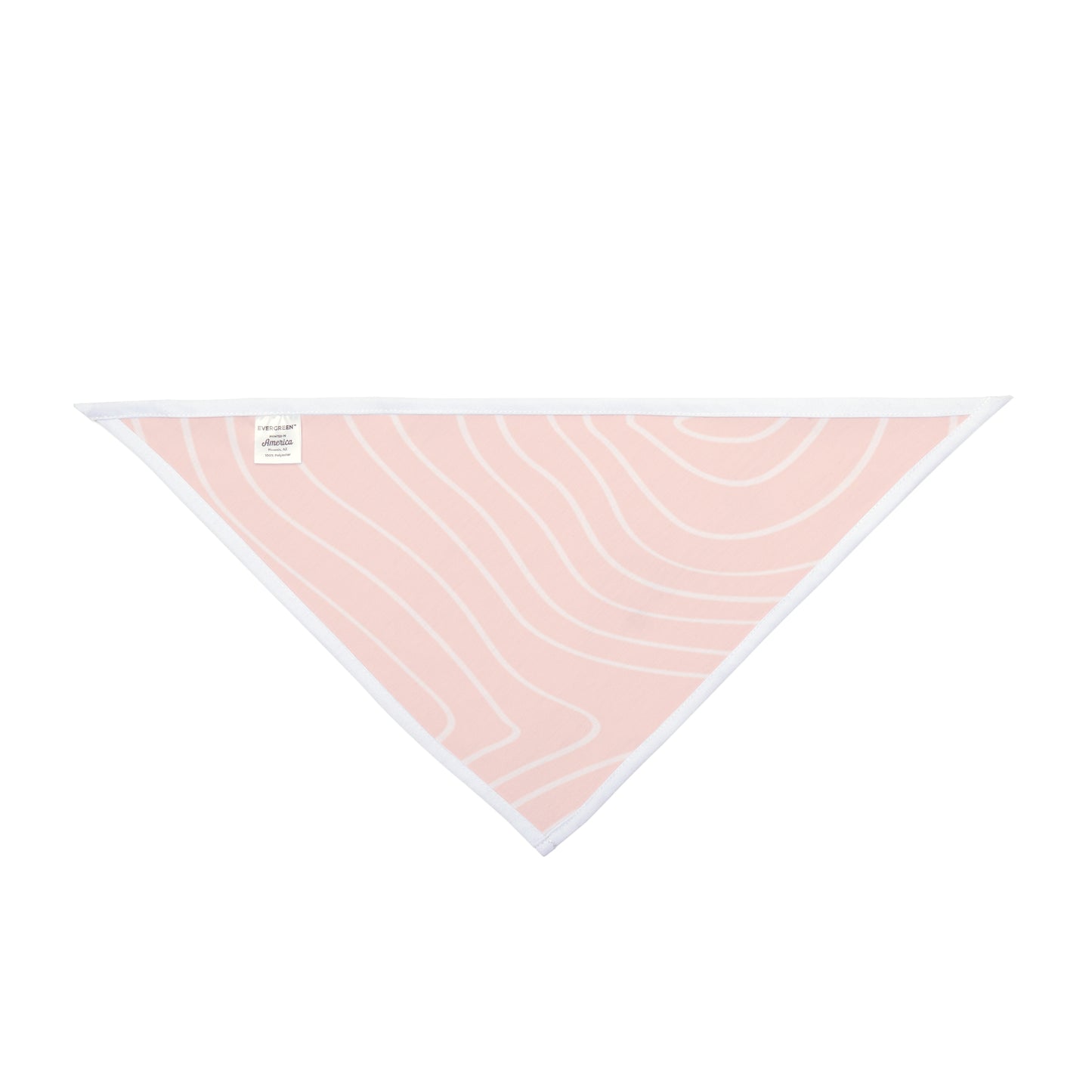 Topographic Salmon Pet Bandana