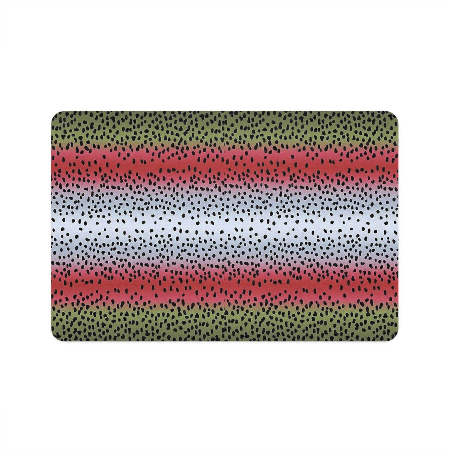 Rainbow Trout Pet Food Mat (12x18)