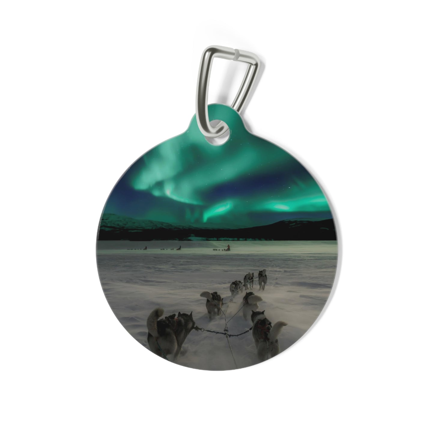 Northern Lights Pet Tag