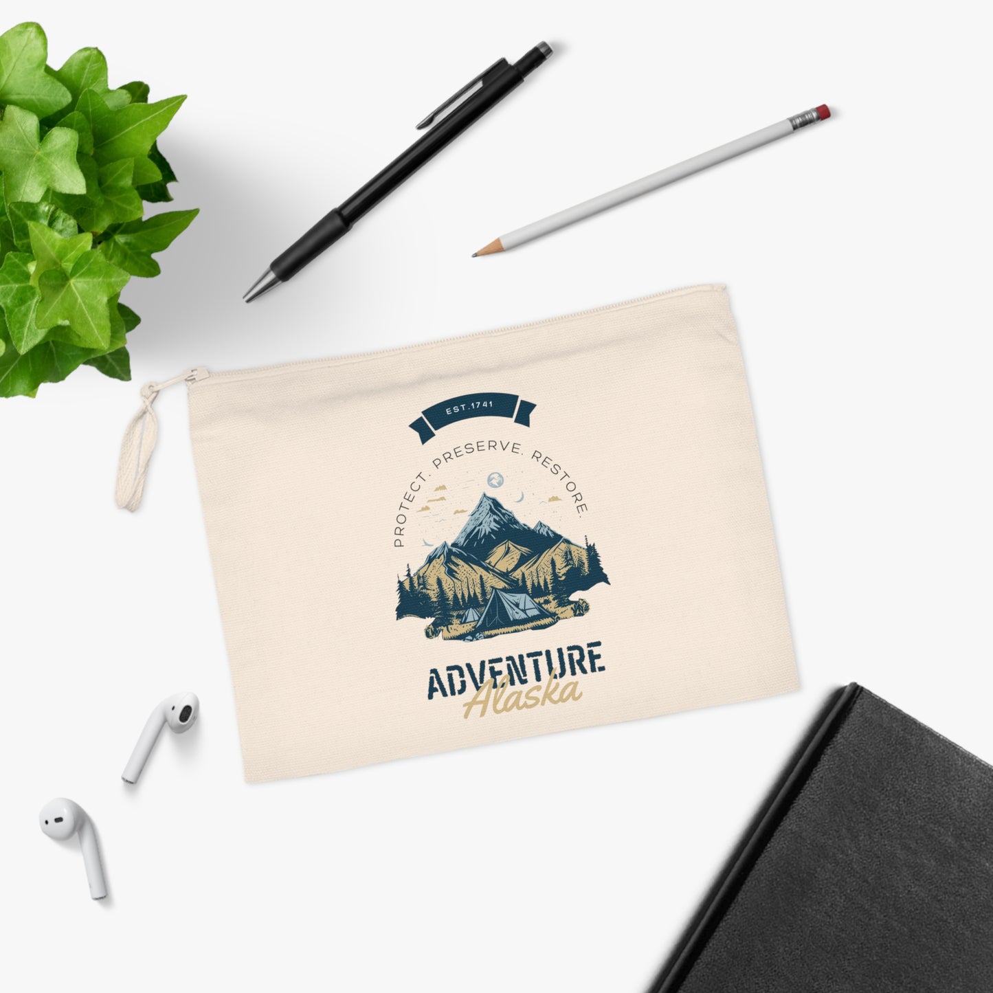 Adventure Alaska Pencil Case