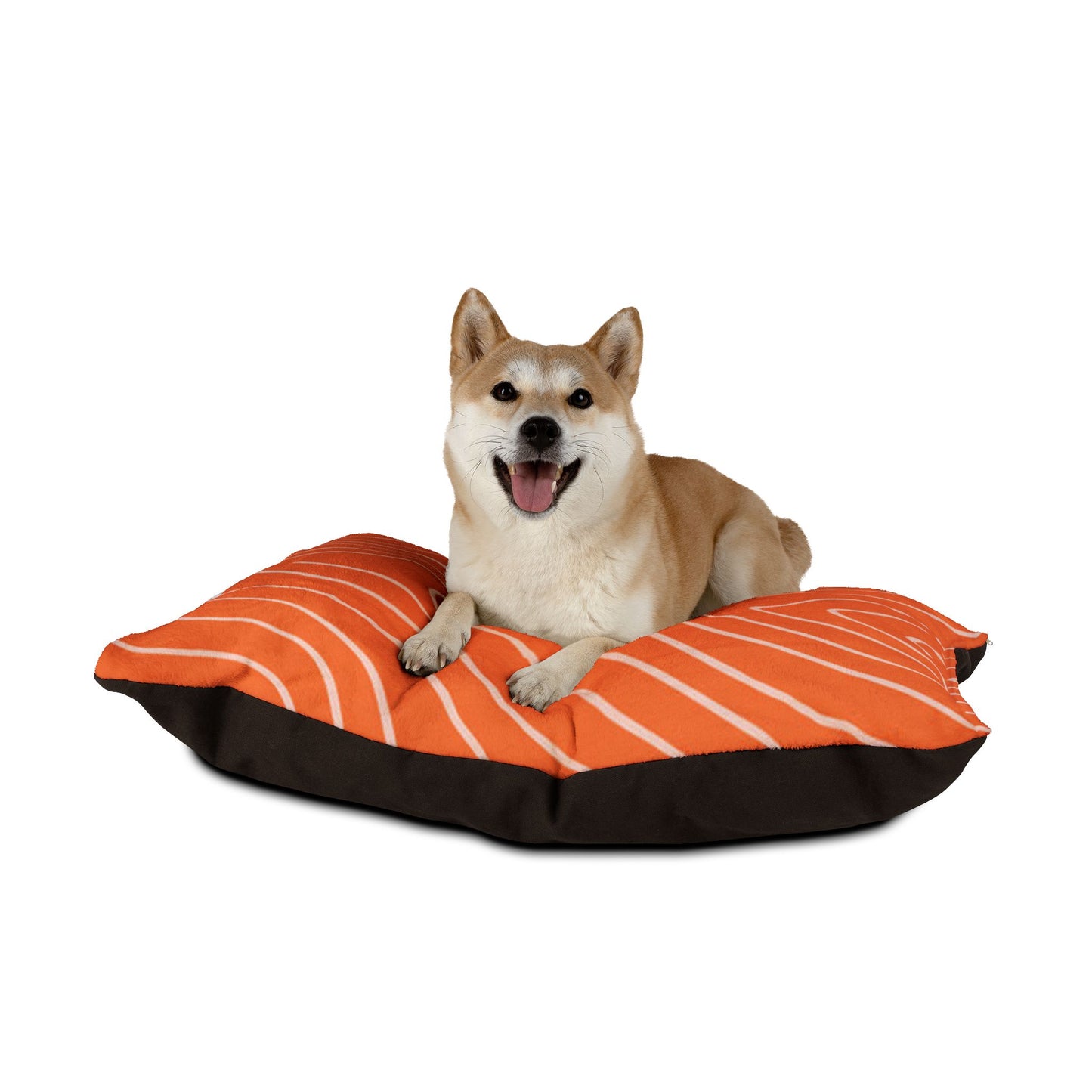 Topographic Salmon Pet Bed