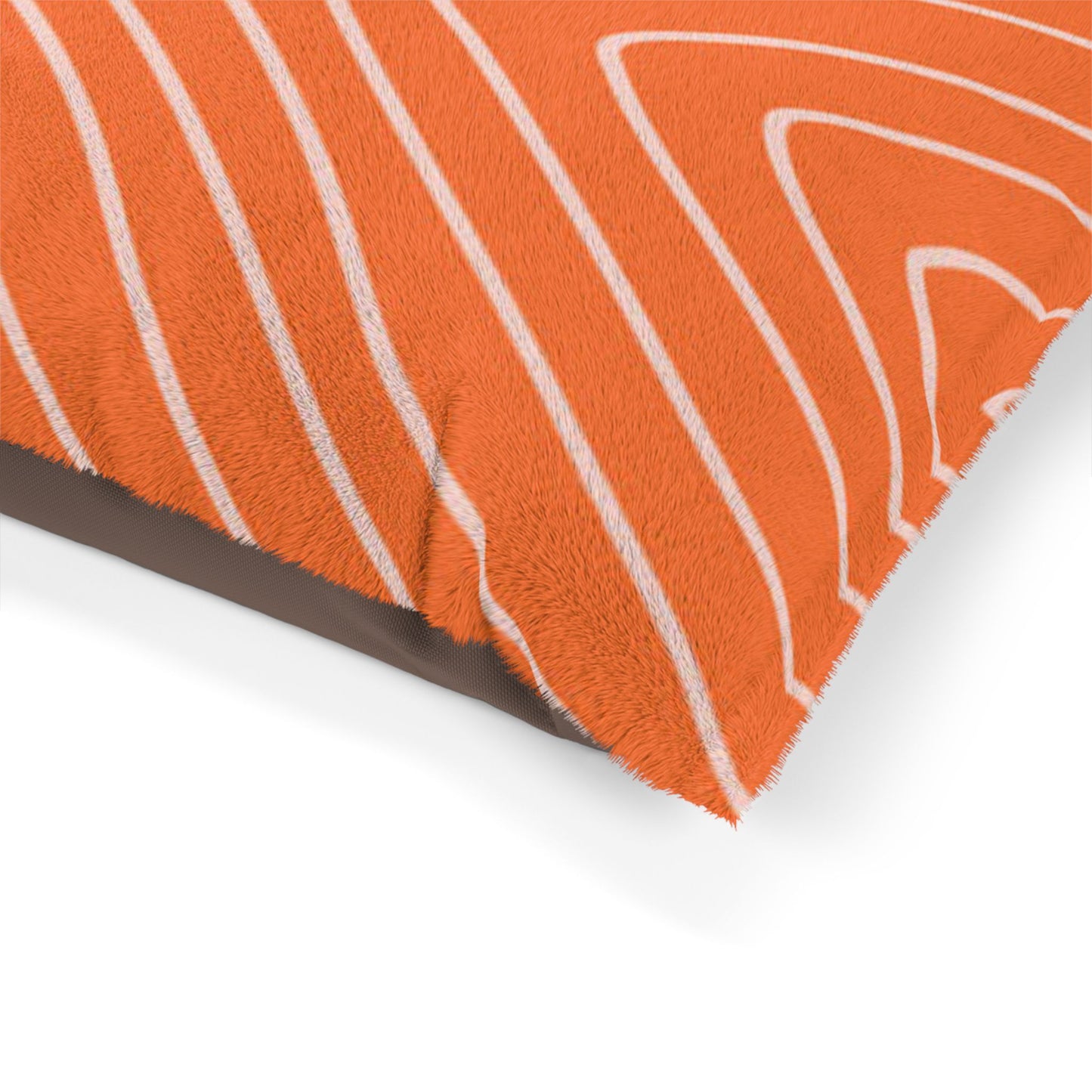 Topographic Salmon Pet Bed