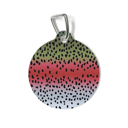 Rainbow Trout Pet Tag