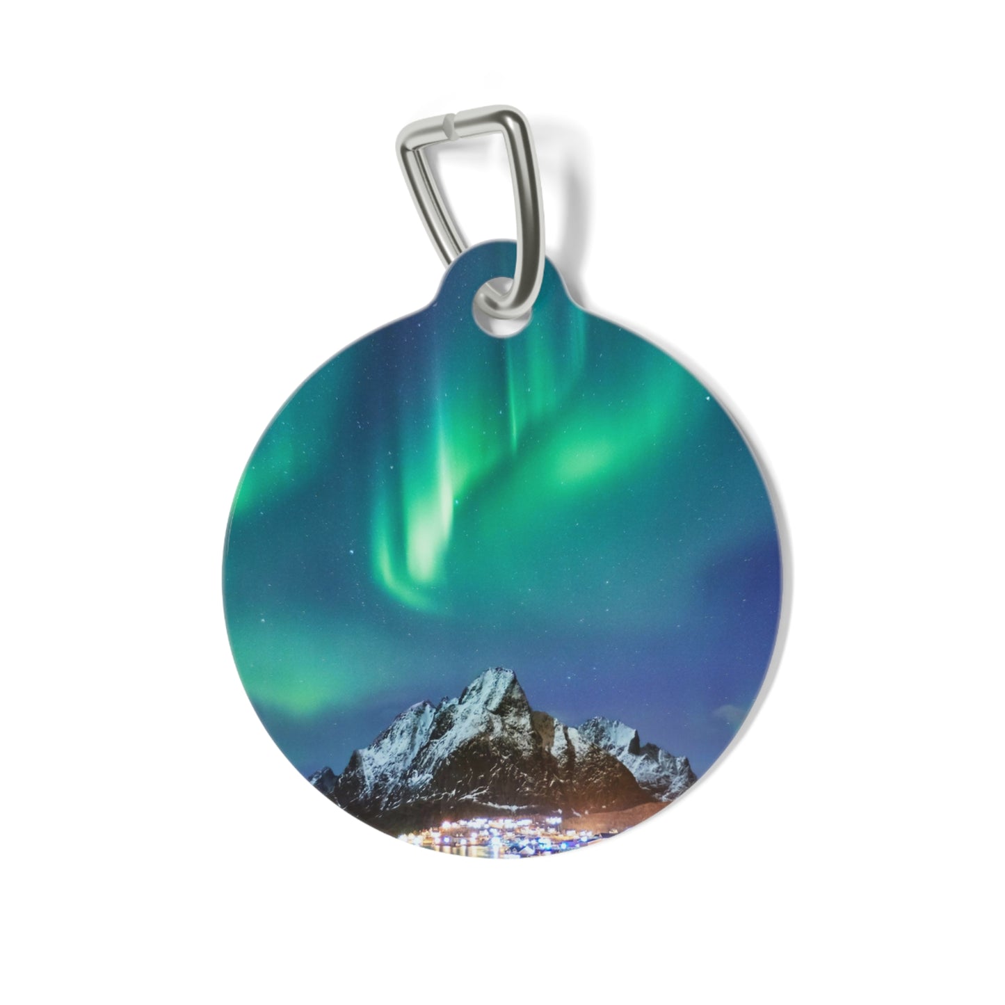 Northern Lights Pet Tag