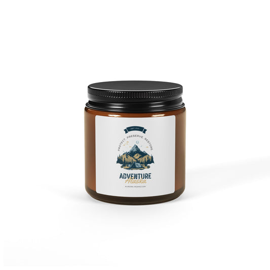 Alaska Scented Soy Candle (Amber, 4oz)